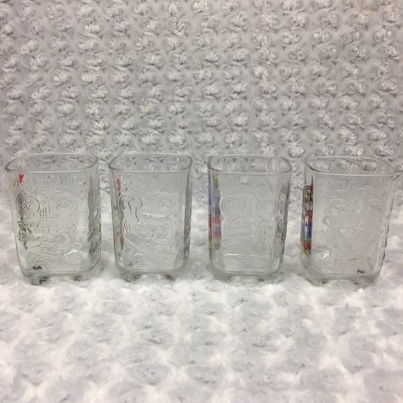 Y2k Disney World Mickey Mouse 2000 Celebration Collectible Park McDonalds Glass - Picture 10 of 11